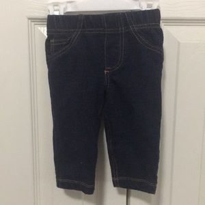 Dark blue Carters pants with pocket details